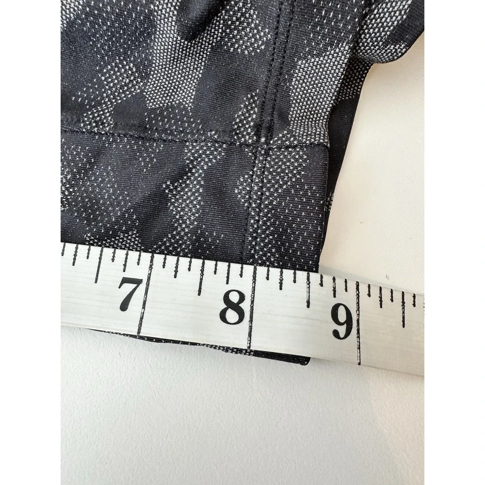 Lululemon Shorts 2XL Men's Pace Breaker Lined Camo Black Pockets Stretch - Picture 9 of 9